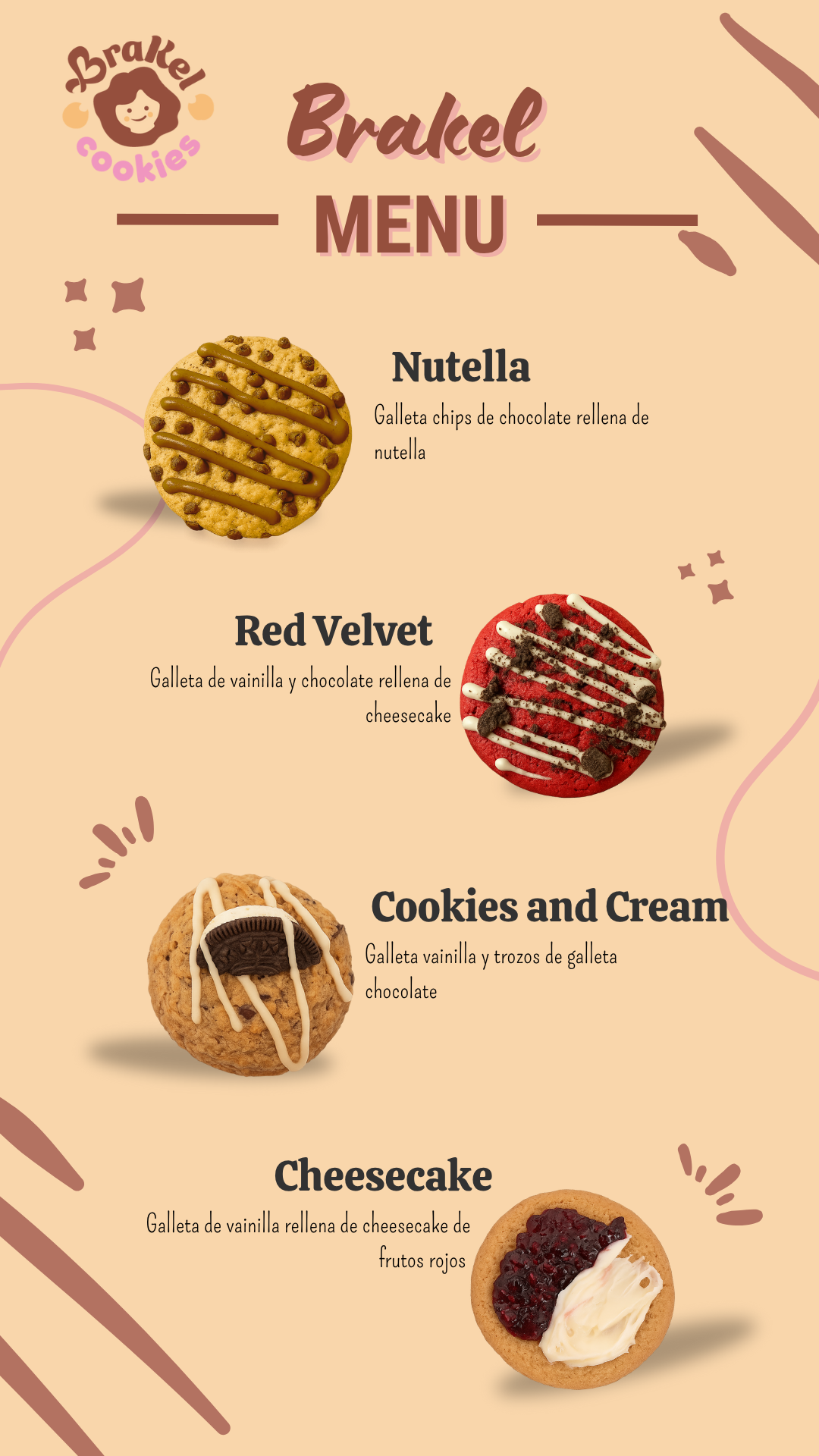 Menú de Cookies